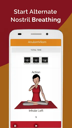 7pranayama Yoga Breath Workout Screenshots