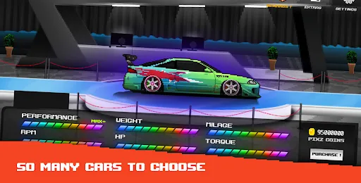 Pixel Car: Reckless Cafe Racer سکرین شاٹس