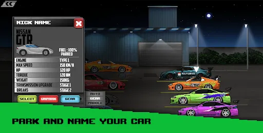 Pixel Car: Reckless Cafe Racer سکرین شاٹس