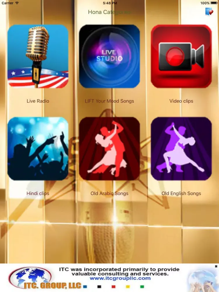 Hona Radio iPad  Ekran Görüntüleri