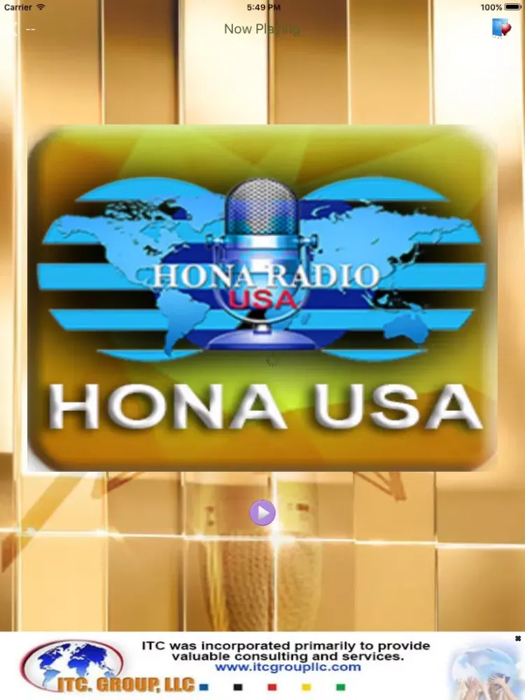 Hona Radio iPad  Ekran Görüntüleri