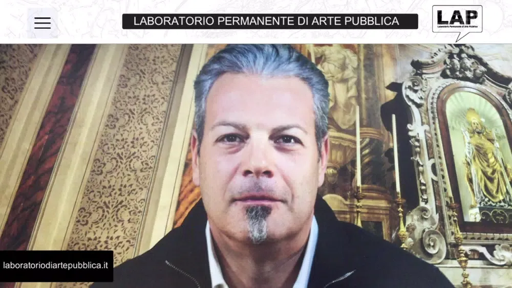 Tangkapan layar LAP Laboratorio Arte Pubblica