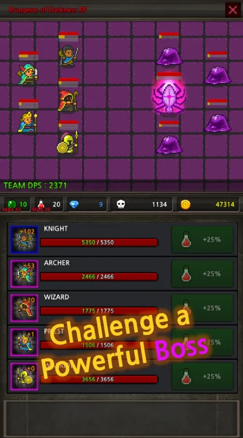 Grow Heroes VIP : Idle Rpg-screenshot-2