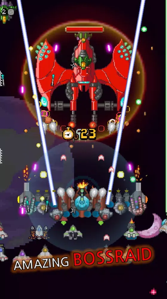 Tangkapan layar Grow Spaceship : Idle Shooting