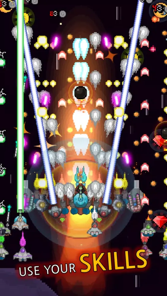 Tangkapan layar Grow Spaceship : Idle Shooting