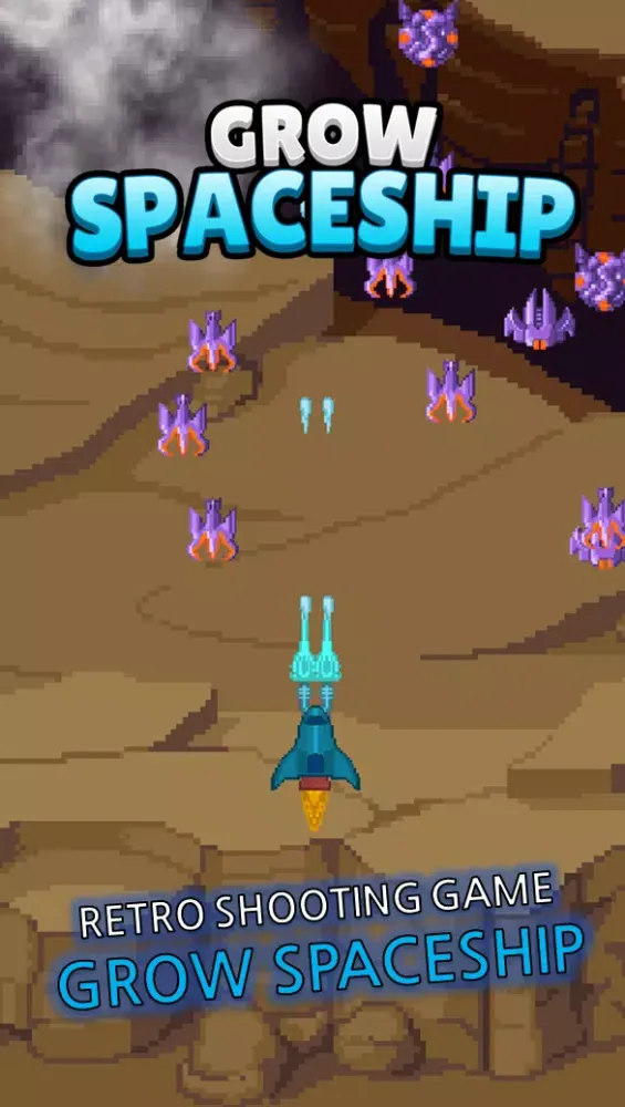 Tangkapan layar Grow Spaceship : Idle Shooting