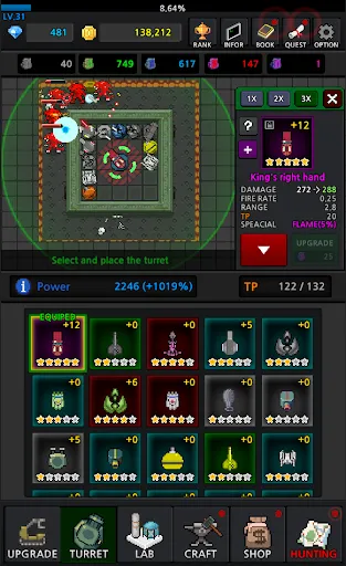 Grow Turret TD : Idle Clicker स्क्रीनशॉट