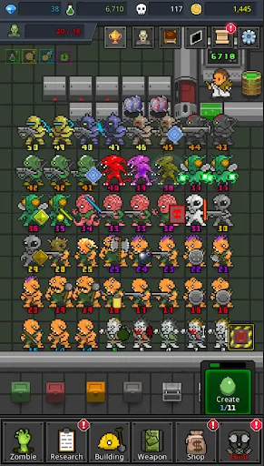 Grow Zombie : Merge Zombie スクリーンショット