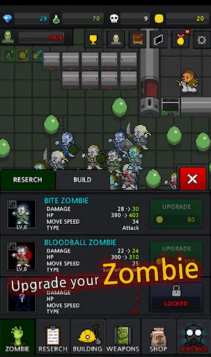Grow Zombie : Merge Zombie スクリーンショット