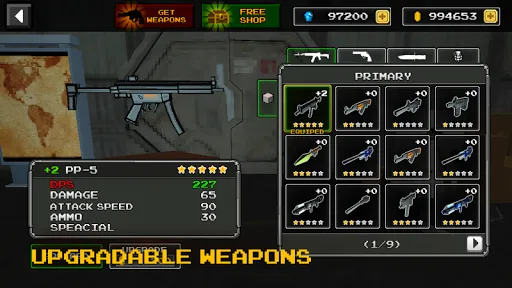 Pixel Z Gunner Ekran Görüntüleri