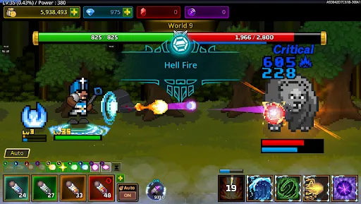 Zrzuty ekranu Grow Magic Master : Idle Rpg