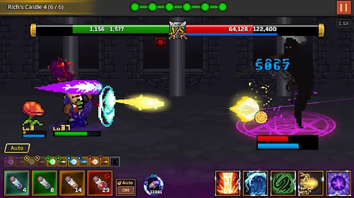 Zrzuty ekranu Grow Magic Master : Idle Rpg