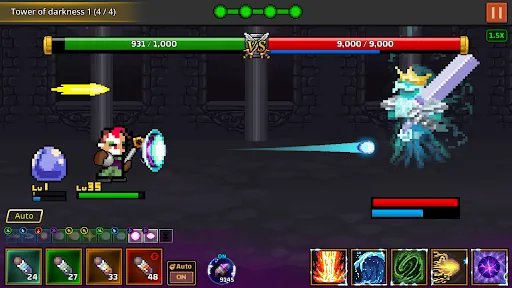 Zrzuty ekranu Grow Magic Master : Idle Rpg