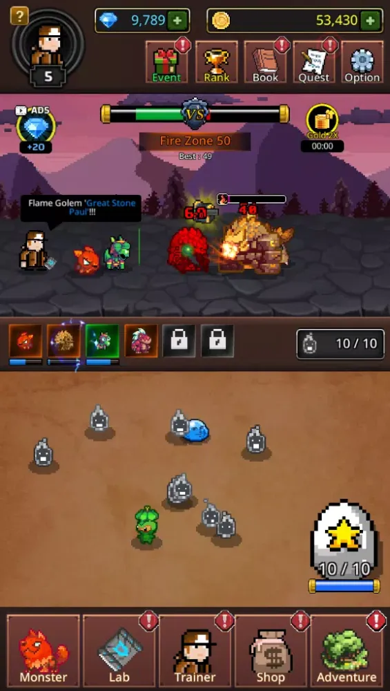 Grow Mergemon Masters : Idle Screenshots