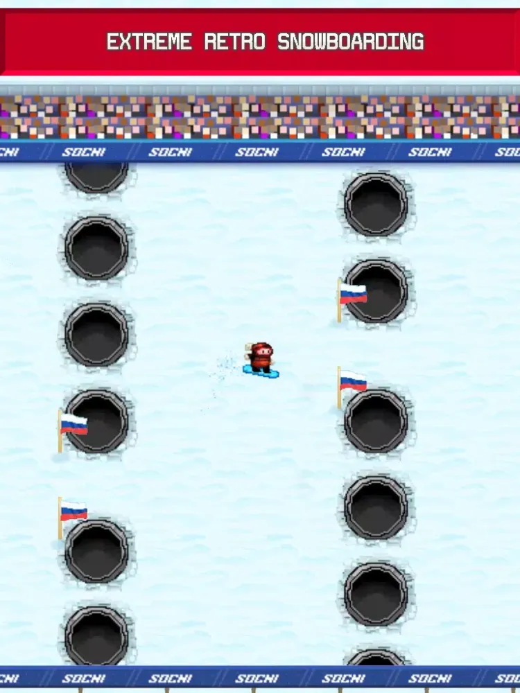Jumpy Snowboard Sochi Manhole iPad  স্ক্রিনশট