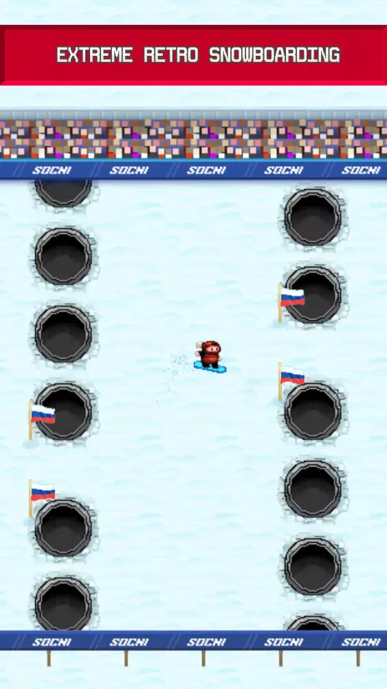 Jumpy Snowboard Sochi Manhole স্ক্রিনশট