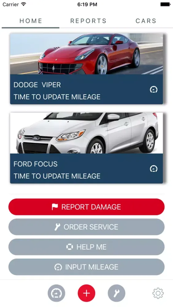 Ảnh chụp màn hình của Meld bilskade