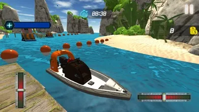 Capturas de tela do Boat Simulator: Sea Race 2021