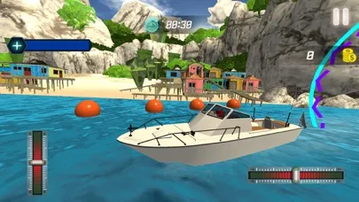 Capturas de tela do Boat Simulator: Sea Race 2021