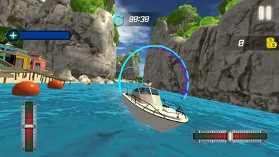 Capturas de tela do Boat Simulator: Sea Race 2021