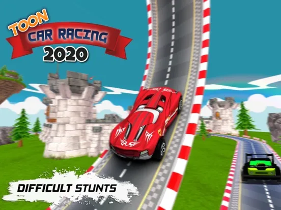 Toon Car Racing 2020 iPad  স্ক্রিনশট