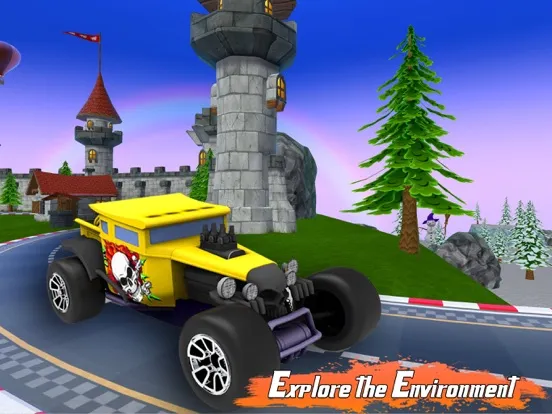 Toon Car Racing 2020 iPad  স্ক্রিনশট