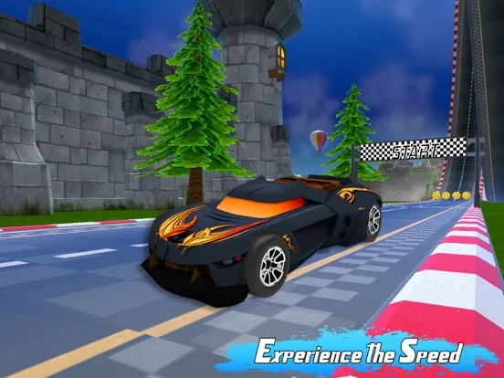 Toon Car Racing 2020 iPad  স্ক্রিনশট