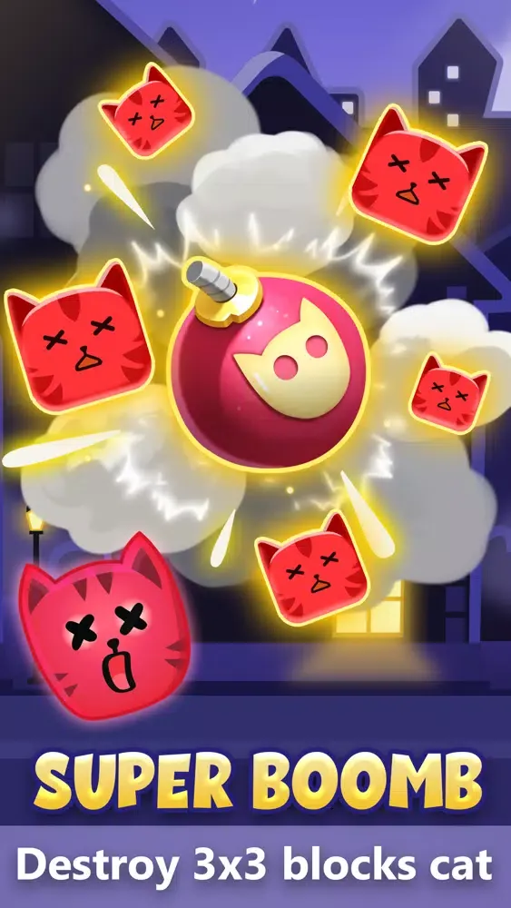 Block Cat Pop Time Screenshots