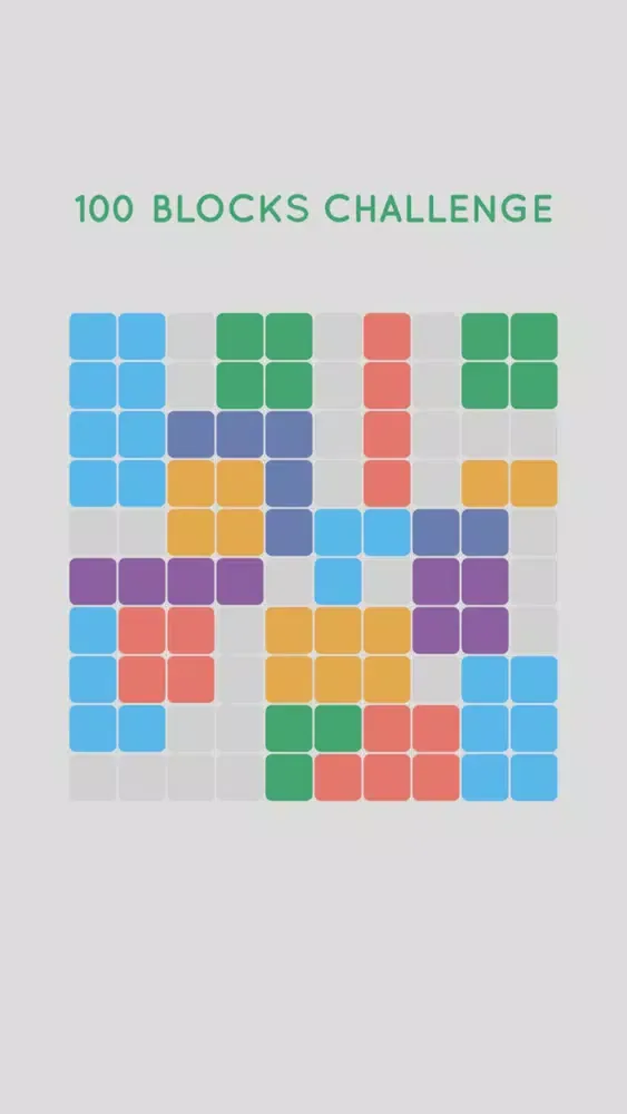 100 Blocks Challenge: Puzzle Master स्क्रीनशॉट