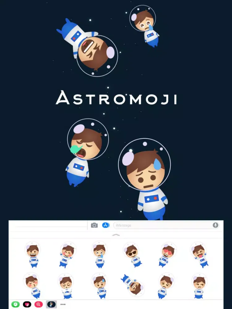 صور Astromoji - Astronaut Emoji iPad 