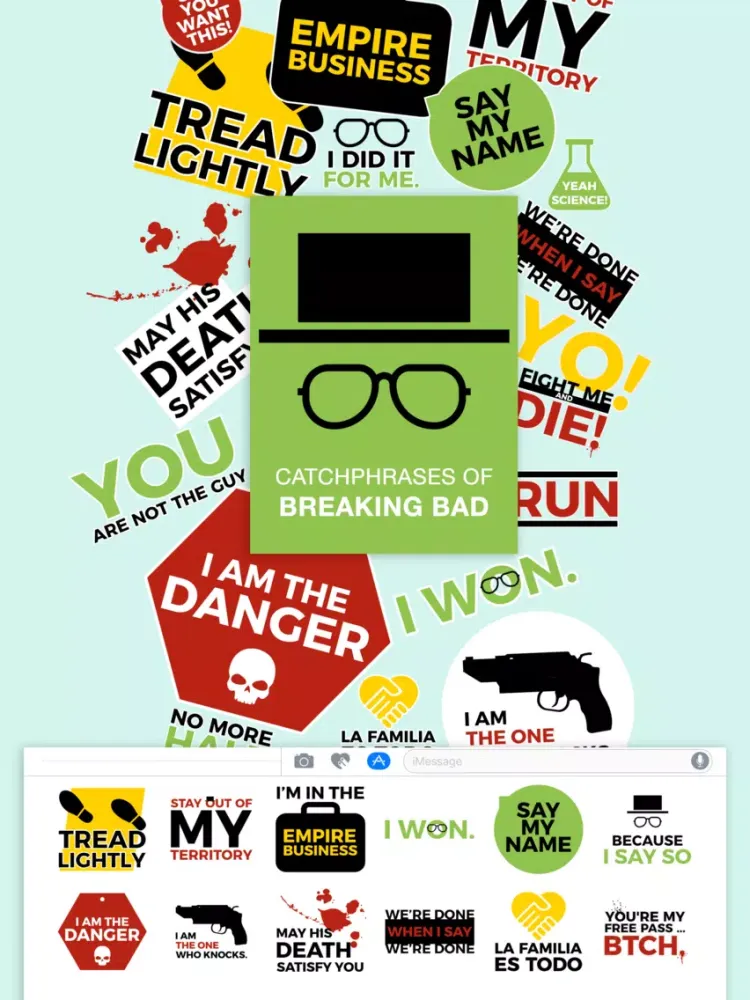 ภาพหน้าจอของ Catchphrases of Breaking Bad iPad 