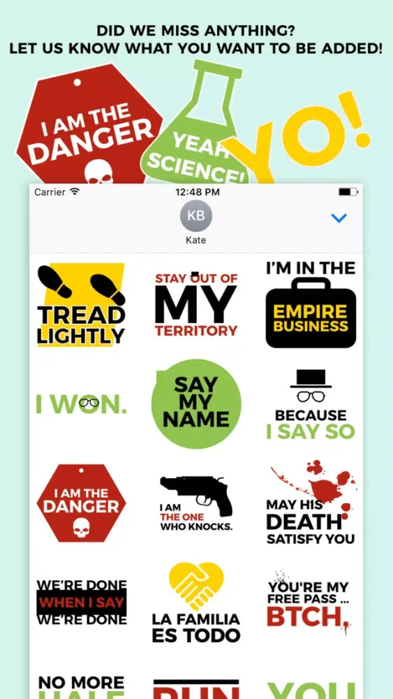 ภาพหน้าจอของ Catchphrases of Breaking Bad