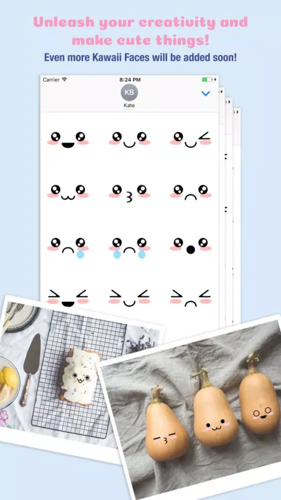 Captures d'écran de Kawaii Faces Deluxe