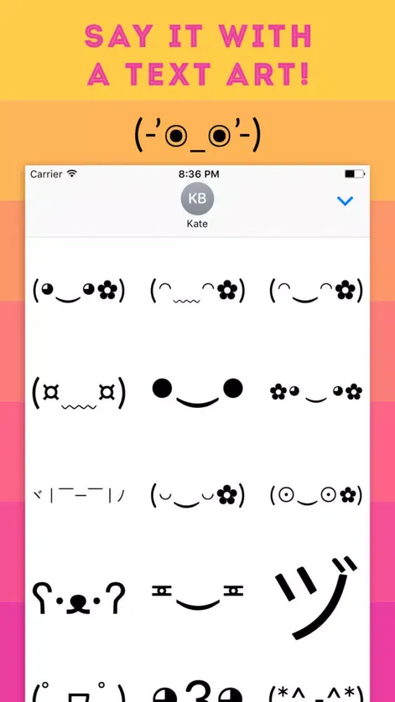 Скриншоты Kawaii Retro Emoji - Cute Pack