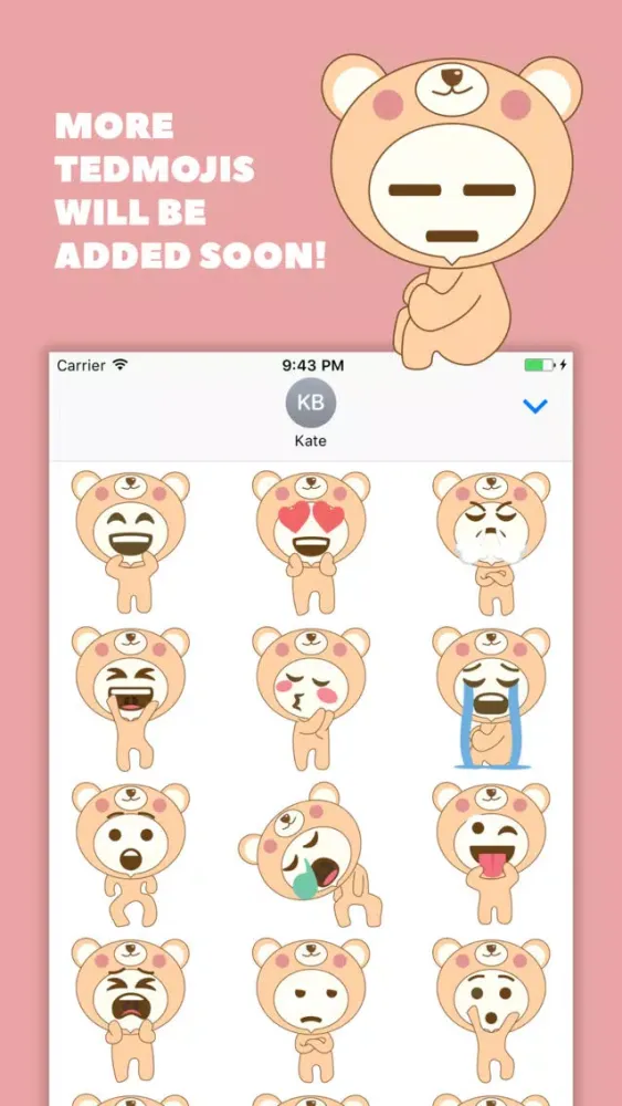 Tedmoji - Teddy Bear Lovers Screenshots