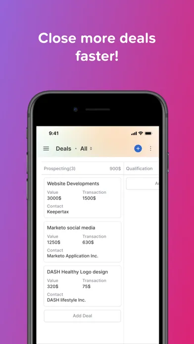 Salescamp CRM Screenshots