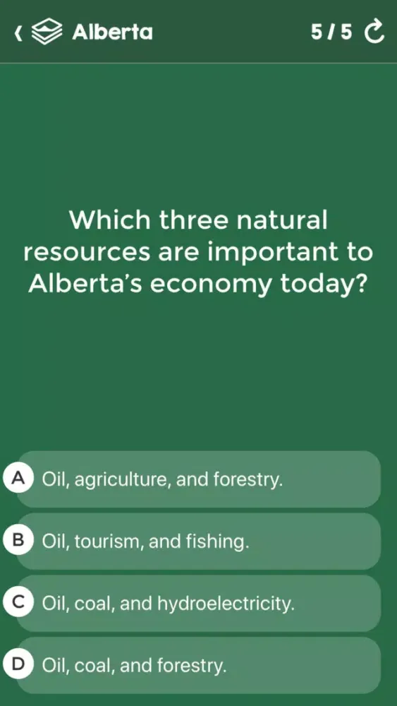 Canadian Citizenship Tests應用截圖