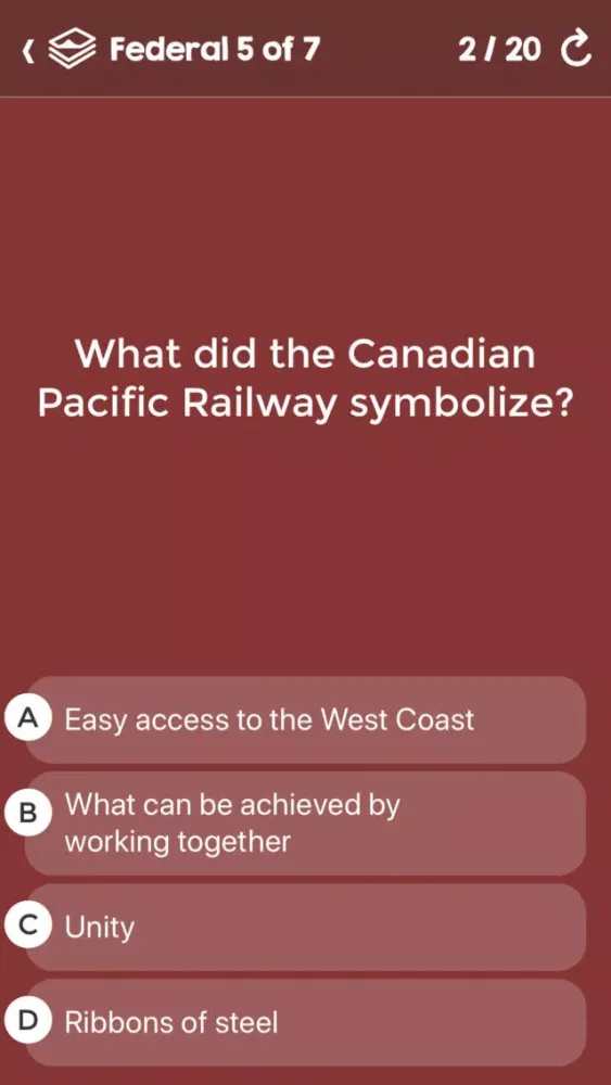 Canadian Citizenship Tests應用截圖