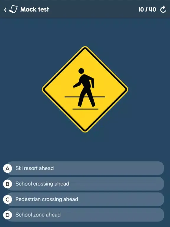 Florida Driving Permit Test iPad  Screenshots