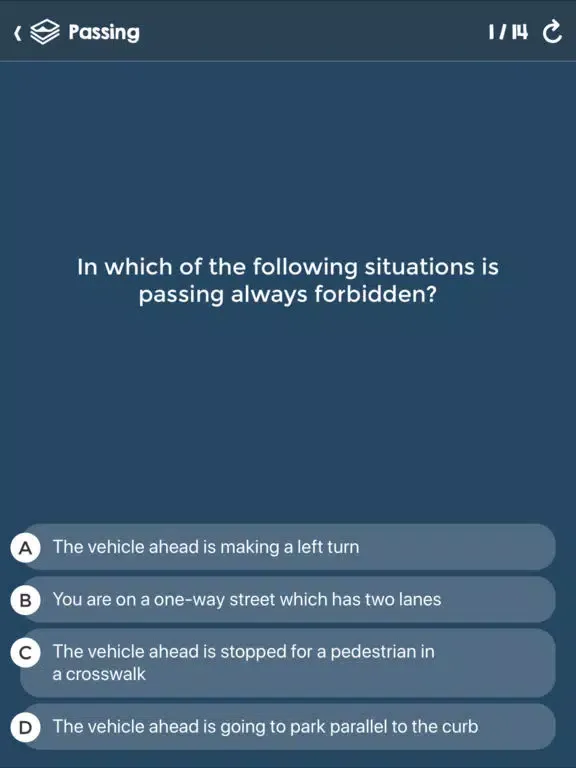 Florida Driving Permit Test iPad  Screenshots