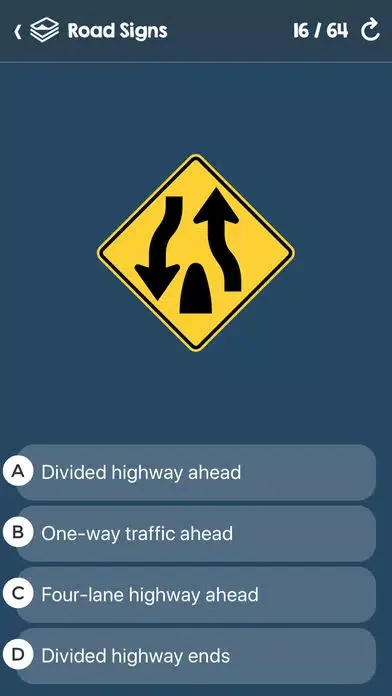 Florida Driving Permit Test Screenshots