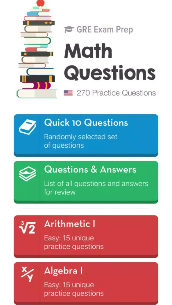 Zrzuty ekranu Brooklyn Prep - GRE® Math Test