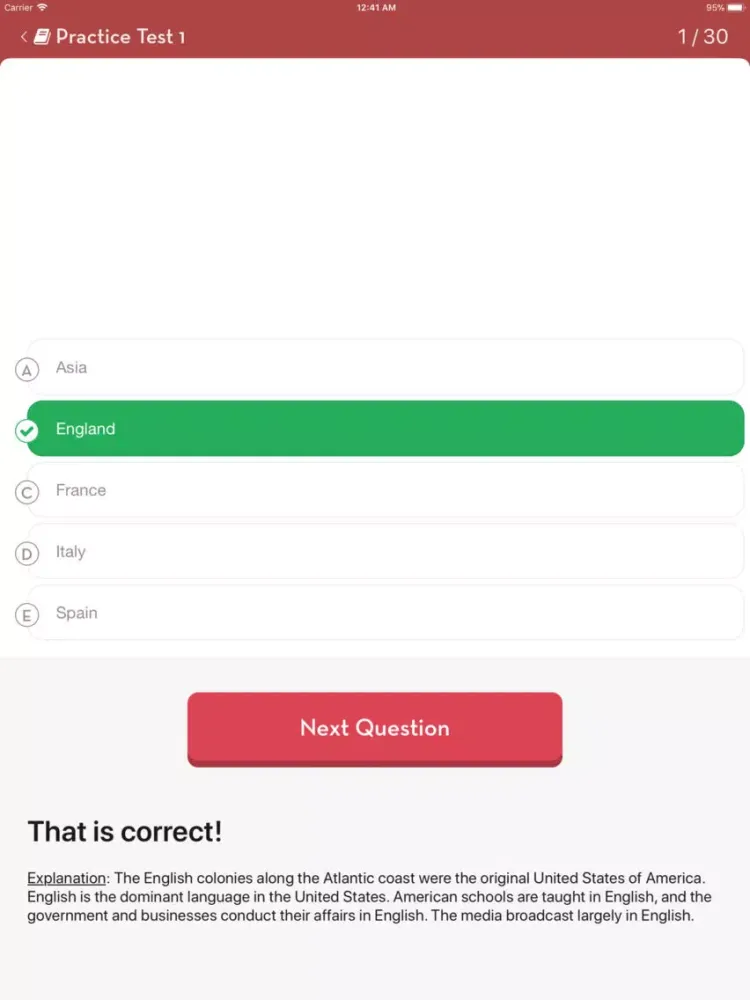 SAT U.S. History Subject Test iPad  Ekran Görüntüleri