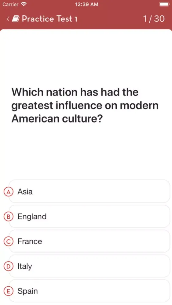 SAT U.S. History Subject Test Ekran Görüntüleri