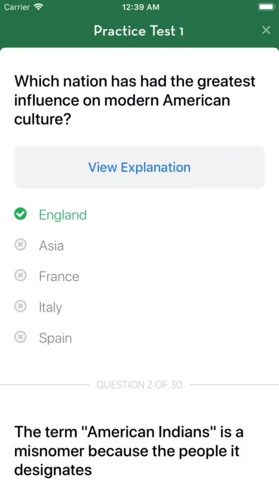 SAT U.S. History Subject Test Ekran Görüntüleri