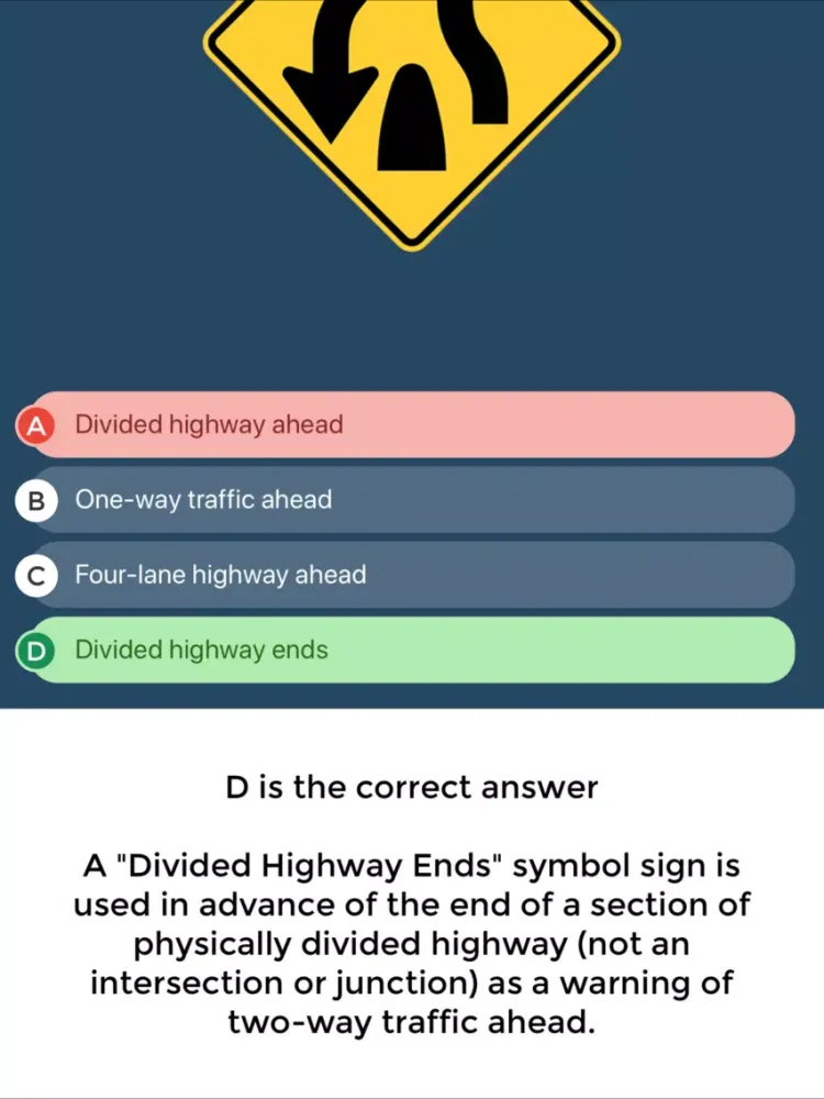 Zrzuty ekranu NY DMV Permit Practice Tests iPad 