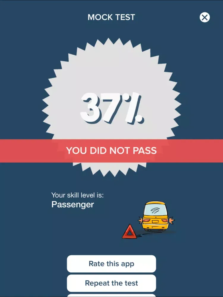 Zrzuty ekranu NY DMV Permit Practice Tests iPad 
