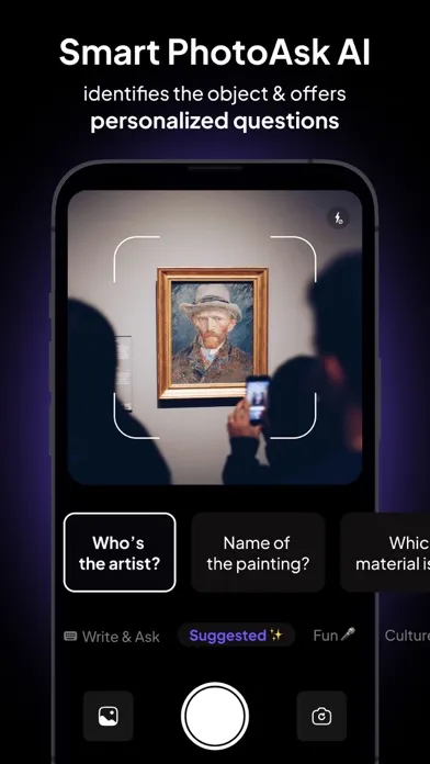 Capturas de pantalla de PhotoAsk - AI Photo Chatbot