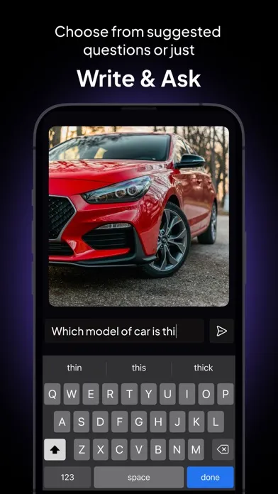 Capturas de pantalla de PhotoAsk - AI Photo Chatbot