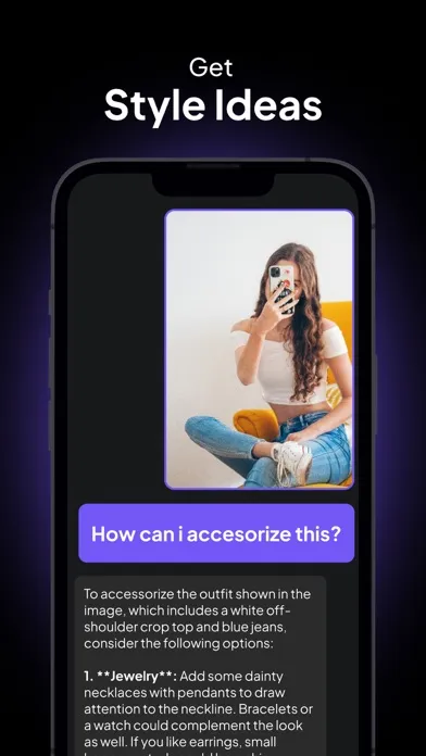 Capturas de pantalla de PhotoAsk - AI Photo Chatbot